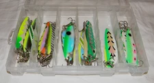 Lot 24  Dream Weaver  Moonshine Stinger UV- Glow Trolling Lures Salmon Trout