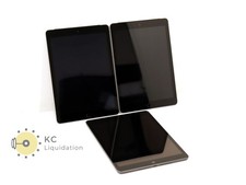Lot 3x Apple iPad 1x A2603, A1954, A1823 9.7"/10.2" 64GB/128GB iPad 5/6/9