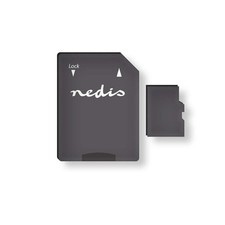 Nedis Memory Card microSDXC SDXC 64GB 80 MB/s UHS-I Class 10