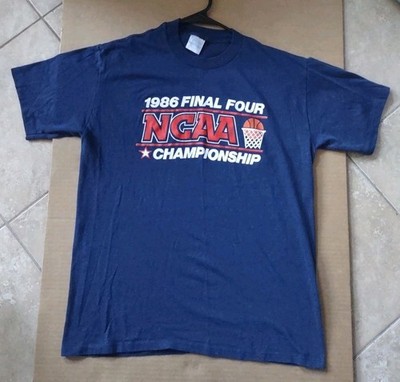 Vintage T-Shirt 80s 1986 Final Four NCAA Basketball Championship March Madness