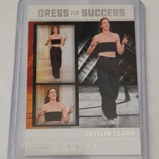 Panini 2025 Caitlin Clark Chronicled Dress for Success #68 Indiana Fever