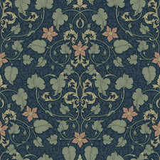 Retro William Morris Wallpaper Peel and Stick Victorian Anemones Floral