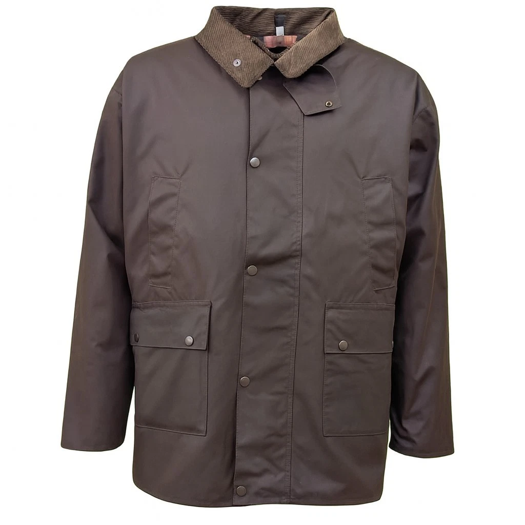 Washington Wax Jacket in Brown, Medium, Including Detachable Quilted Lining