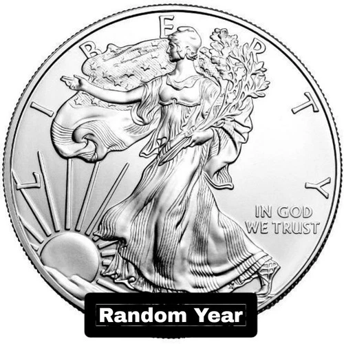 Uncirculated American Eagle 1 oz Silver Coin