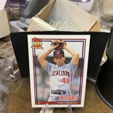 1991 Topps Baseball #624 Tom Candiotti