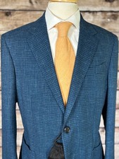 NWOT Ermenegildo Zegna Wool Silk Linen Crossover Blazer Size 42 52 EUR bs77
