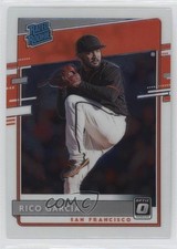 2020 Panini Donruss Optic Rated Rookies Rico Garcia #89 1i3m
