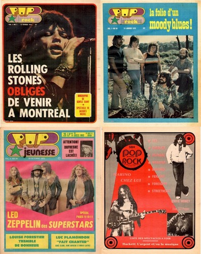 Pop Rock Jeunesse - French Canadian Music Magazine (1972-1978) -16 Ausgaben auf USB - Bild 2 von 24