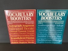Vocabulary Boosters 1 & 2 Homeschool TESL Nan...