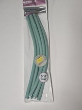 Annie Soft Twist Rollers 5/16" Diameter 6 Pcs 1211 Sealed Vintage Hair Curlers