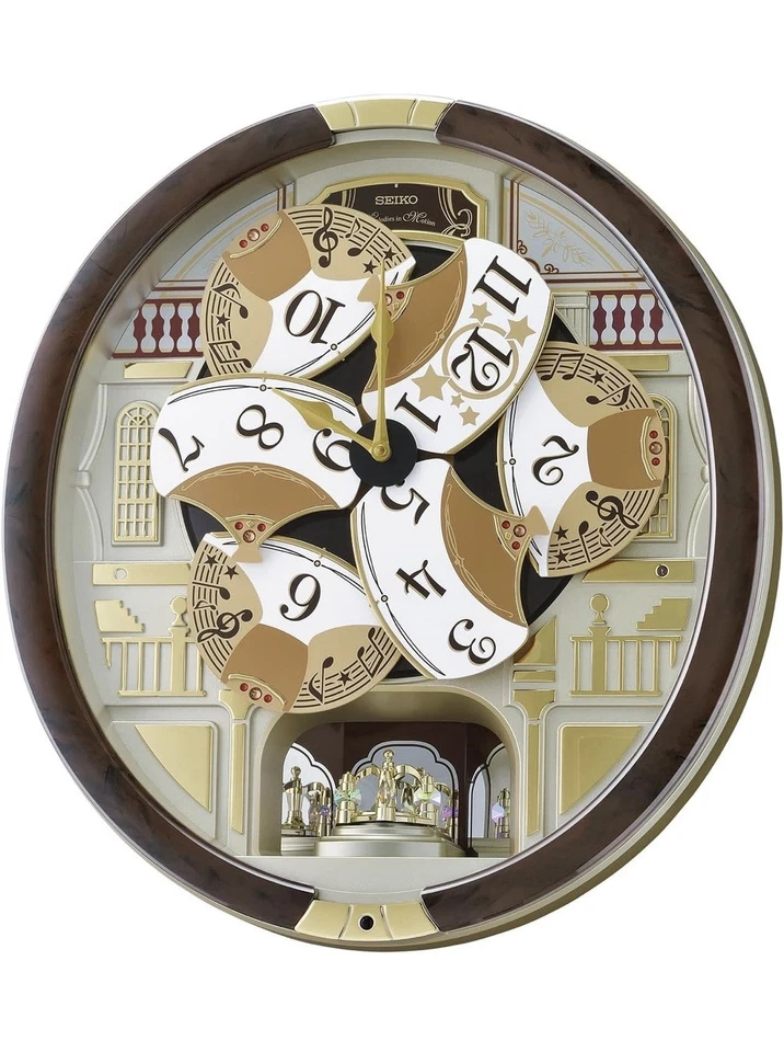 Часы Seiko Melodies in Motion специальное коллекционное издание 22 кристалла 45 песен - Изображение 4 из 4