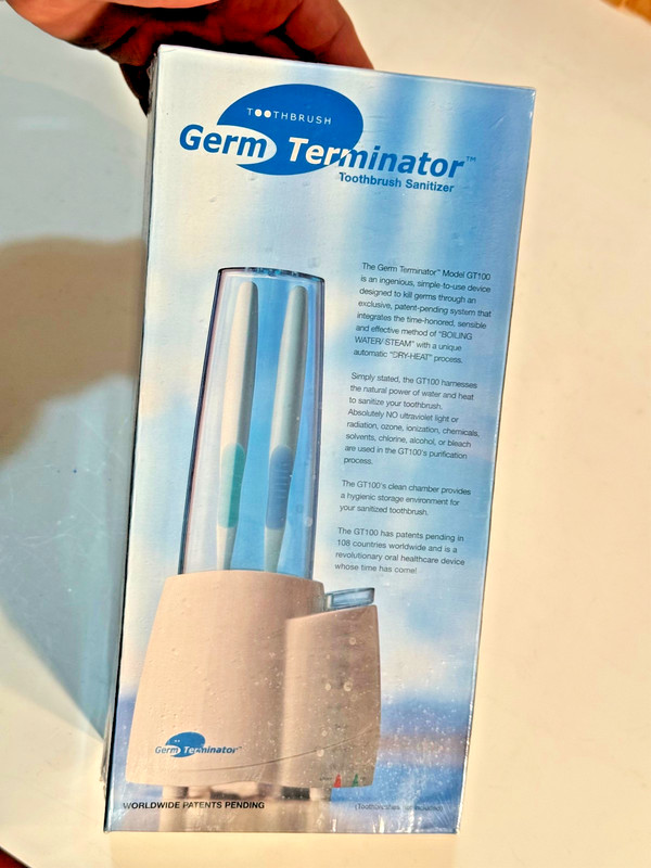 TOOTHBRUSH GERM TERMINATOR ++++FACTORY SEALED++++