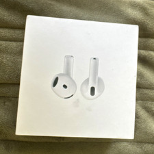 Apple AirPods 4 White In-Ear Earbuds Wireless Bluetooth Built-In Mic