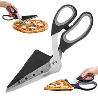 Pizzaschere Mit Edelstahlklingen Ca. 27Cm Pizzaschneider KüChenschere Pizzaheber