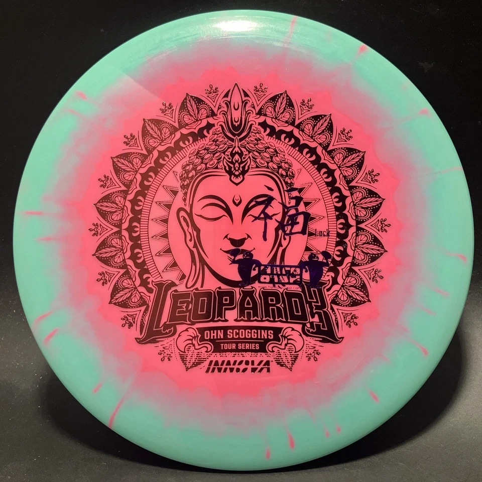 New! Innova Glow Halo Leopard3 Ohn Scoggins Tour Series 173-5g Leopard 3 - Image 2 of 4