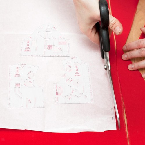 3pcs/set :5 Garment Cloth Design Ruler Templet Clothing Prototype Ruler ...