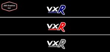 Vauhxall VXR PERFORMANCE Sunstrip Sticker / Arden Blue / Matte Black