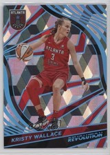 2022 Panini Revolution WNBA Cubic 45/50 Kristy Wallace #68 Rookie RC 0i7n