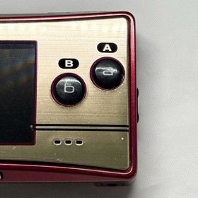Nintendo Game Boy Micro Famicom Color Console Tested Working Japan Handheld