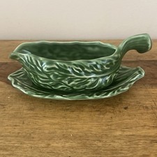 Mid Century Modern SylvaC Ceramic Sauce Boat and Dish #5148