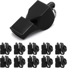Whistles Sports Whistles with Lanyard Loud Crisp Sound Pealess Whistles for