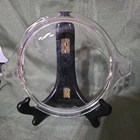 PYREX - 470 C (22) Clear Glass Replacement Lid 6.25” Diameter Vintage