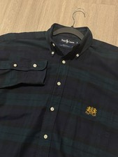 Vintage Polo Ralph Lauren Green Button Down Shirt Size S Made In USA ๐บ๐ธ