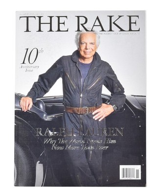 The Rake Magazine 10th Anniversary Ralph Lauren November 2018 New