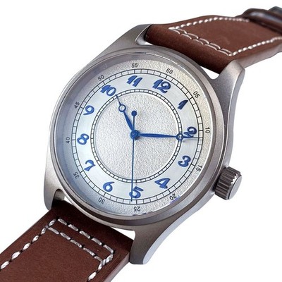 Pilot 39mm NH35A Titanium Men Watches 20ATM Sapphire Glass Arabic numerals dial