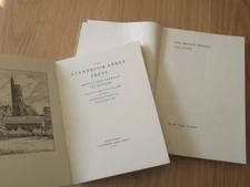 STANBROOK ABBEY PRESS. PRIVATE PRESSES. BENEDICTINES. GOLDEN COCKEREL. VALE.