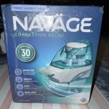 Navage Congestion Relief Saline Nasal Irrigation Nasal Care w/SaltPods