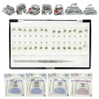 Orthodontic Self Ligating Brackets DAMON Q Braces MBT 022 Copper Niti Arch Wire