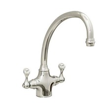 NEW Perrin & Rowe 4320NI Estruscan Kitchen mixer Lever Tap NICKEL BR4186