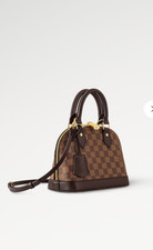 Louis Vuitton Alma Damier Ebene Shoulder Bag ...