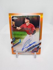 2021 Topps Chrome Pavin Smith Orange Auto RC #/25