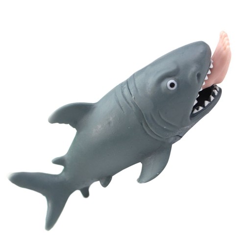 Man-eating Shark Toy Scary Prank Wacky Toys Squeezing Toys Stress Relief Toy - Zdjęcie 1 z 3