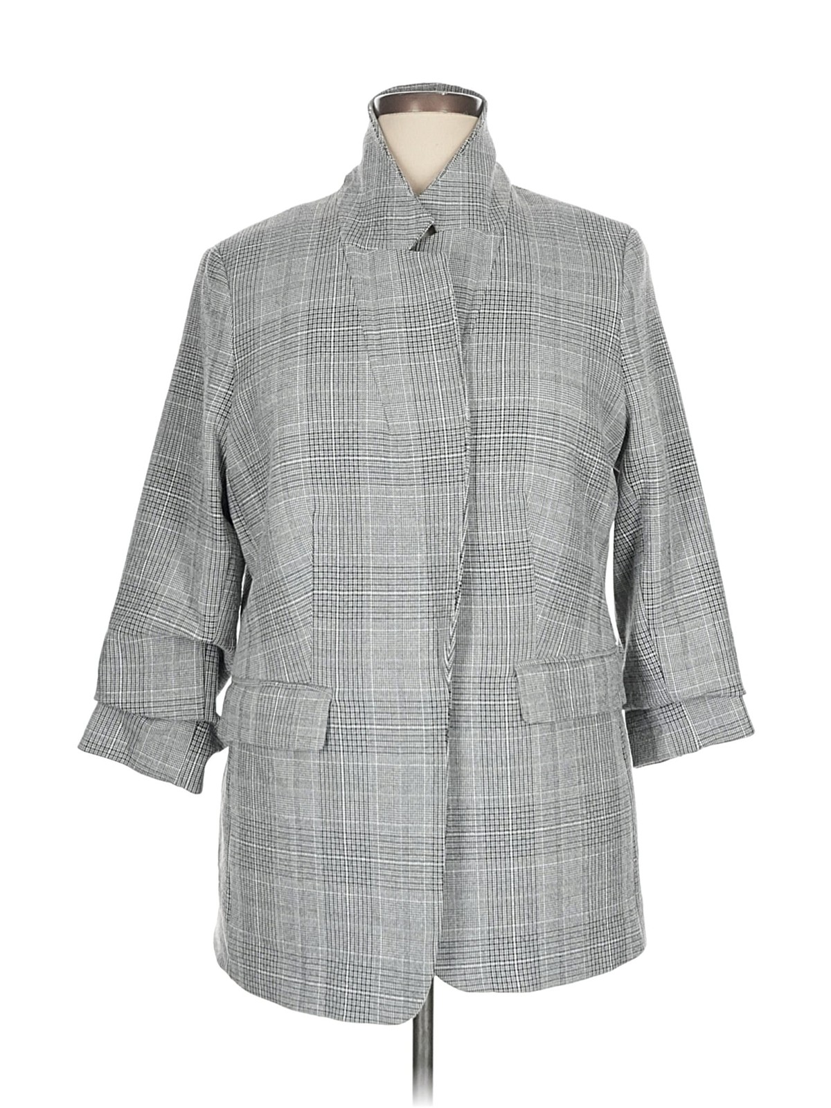 H&M Women Gray Coat XL