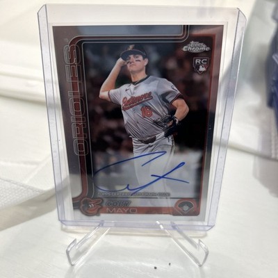 2025 Topps Chrome - Rookie Autographs Coby Mayo #RA-CMA (AU, RC)