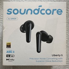New Soundcore Liberty 5 Wireless Earbuds ANC 2x Stronger Voice Reduction Dolby