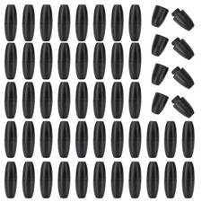 50 Sets Breakaway Clasps for Necklaces - Safety Plastic Bead Barrel Connector