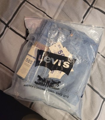 Levi's 505 Herren Jeans Blau Denim US 36 L32   OVP