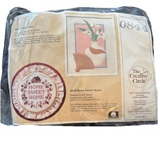 Creative Circle 0844 Embroidery Kit Unopened Calla Lillies 16x20 Vintage Crewel
