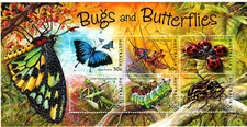 2003 Bugs & Butterflies  -  MUH Mini Sheet