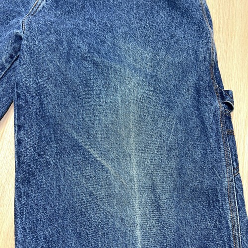 Vtg 90s LUGZ 38x30 Baggy Carpenter Hip Hop Streetwear Cargo Denim Jeans - Picture 4 of 24