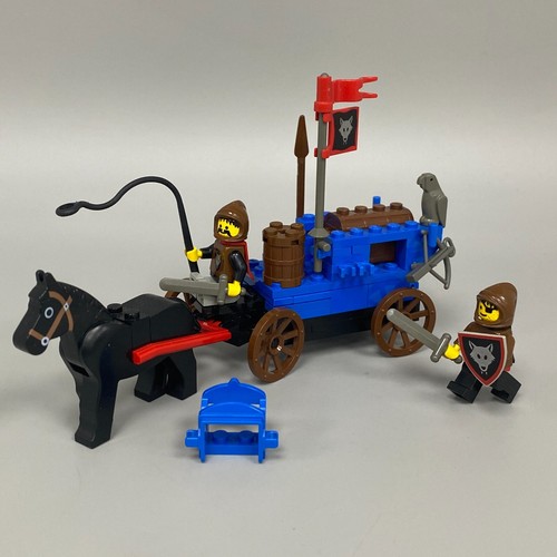 LEGO SYSTEM 6038 WOLFPACK RENEGADE SET CASTLE INCOMPLETE VINTAGE TOY CART