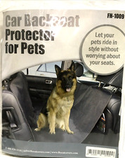 Dog Car Seat Cover for Back Seat, Black Let pet ride without worrying about seat