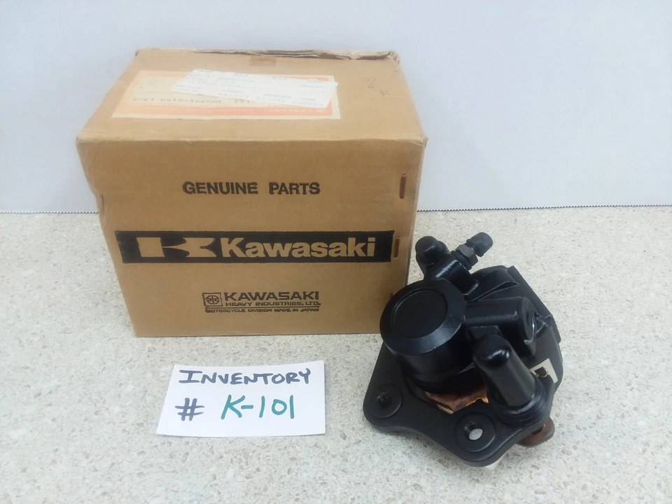 VTG NOS 1986 Kawasaki KX500 KX250 KX125 Rear Brake Caliper Assembly # 43041-1209 - Image 2 of 4