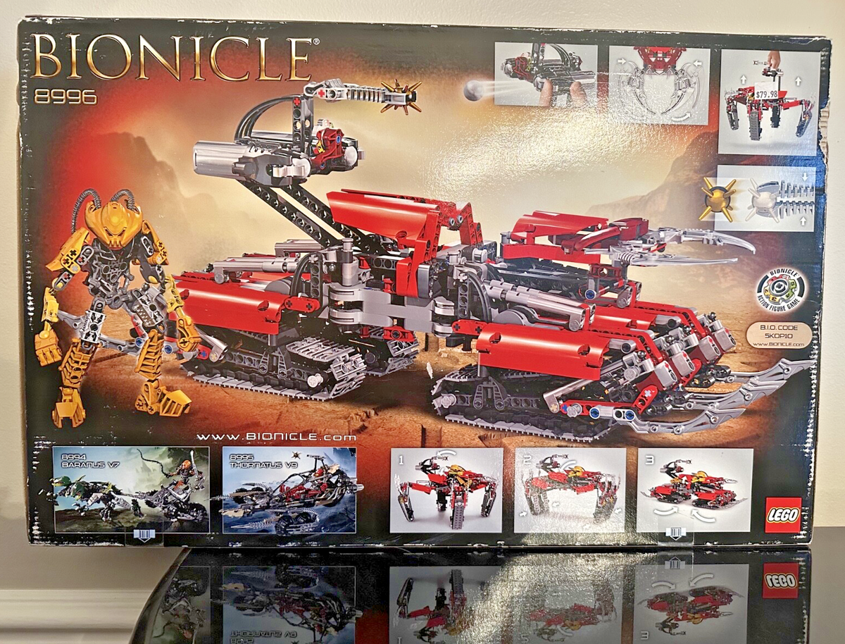 LEGO BIONICLE: Skopio XV-1 (8996) - FREE SHIPPING - Retired & New