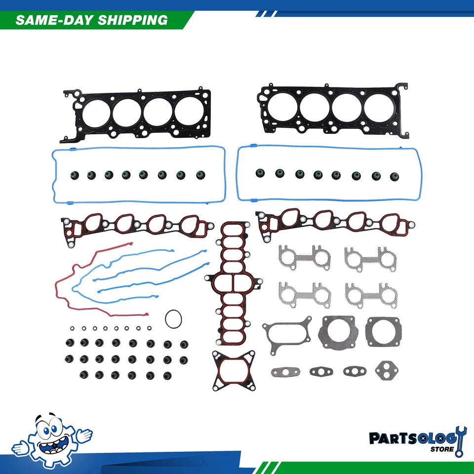 Kit de reconstrucción de motor maestro DNJ EK4152M para Ford Crown Victoria 95-00 4,6 L SOHC Foto 3 de 4