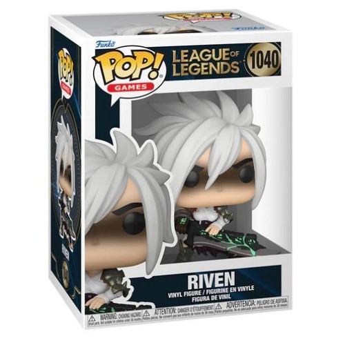 FUNKO POP ! LEAGUE OF LEGENDS (1040) RIVEN W/ RUNIC BLADE VINYL FIGURE 9CM - Imagen 3 de 3